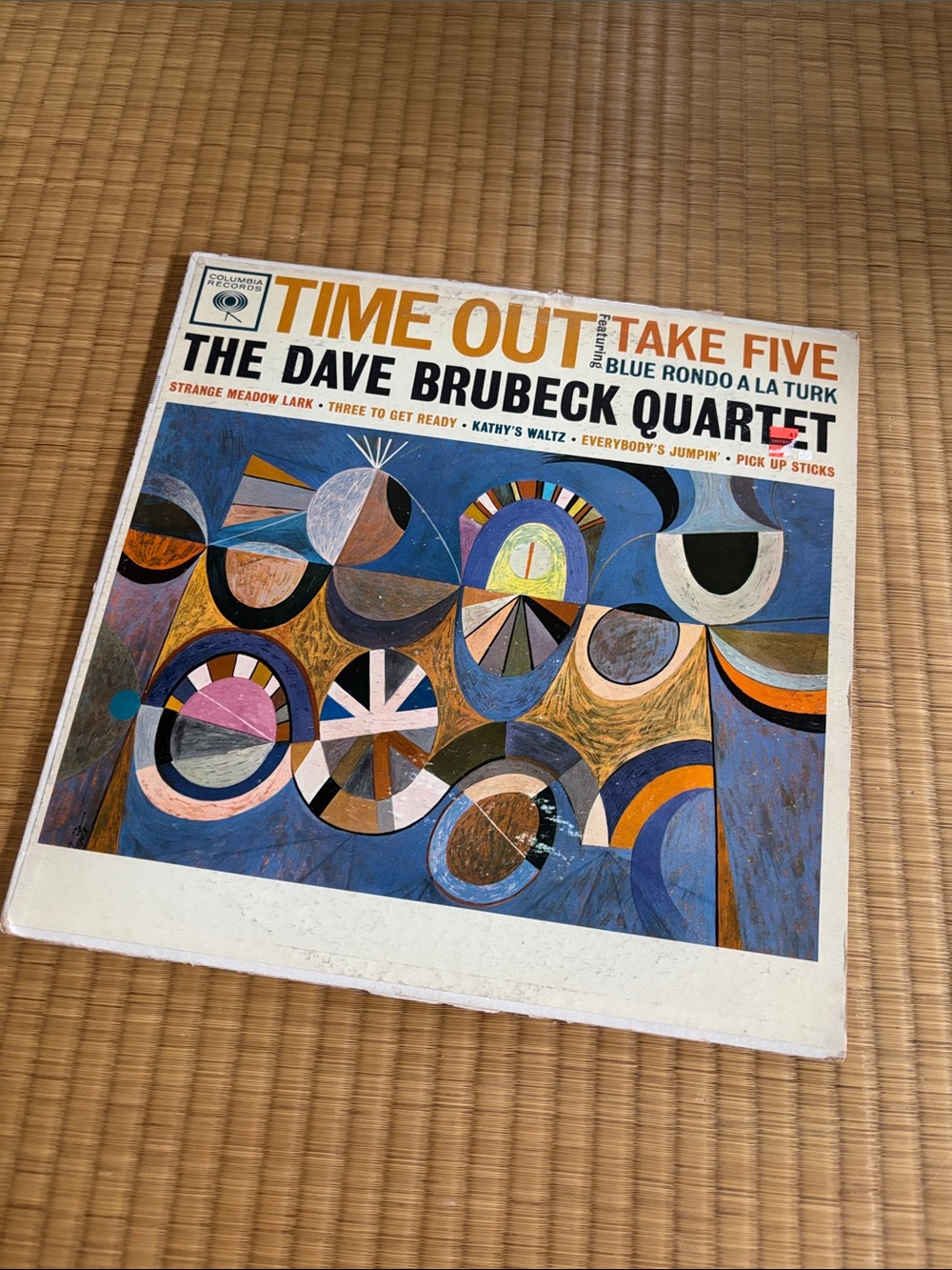Vinyl Record The Dave Brubeck Quartet 'Time Out / Take Five'